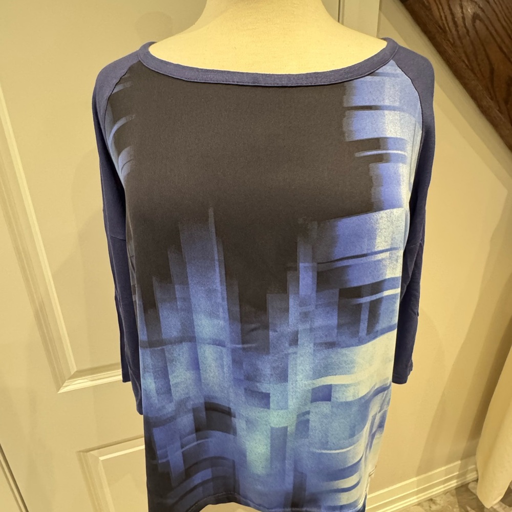 Blue Gradient Women's Top by Calvin Klein